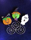 Halloween bookmarks created by artist Mary Gonzalez--sold at MJ Crafts Design Studio